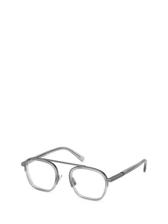 26FW 에르메네질도제냐 안경 EZ5302 020 SHINY GREY - ERMENEGILDO ZEGNA