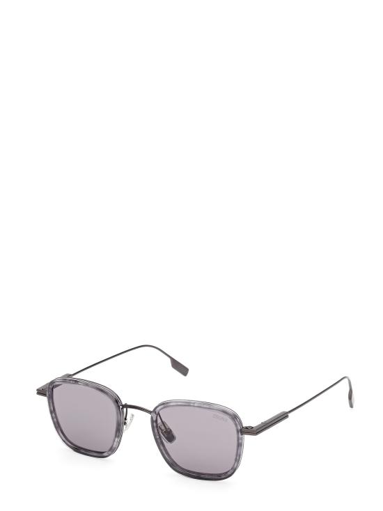 26FW 에르메네질도제냐 선글라스 EZ0277 20A GREY STRIPED - ERMENEGILDO ZEGNA