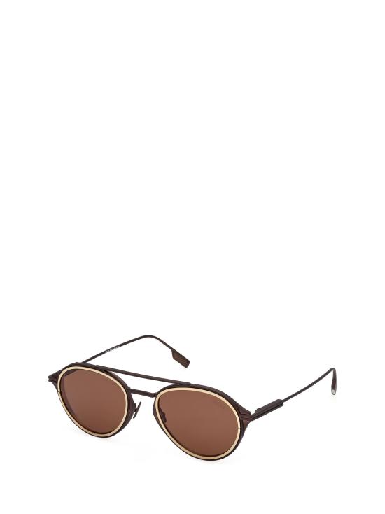 26FW 에르메네질도제냐 선글라스 EZ0295 49E BROWN - ERMENEGILDO ZEGNA