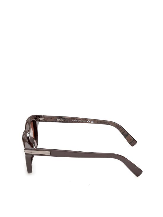26FW 에르메네질도제냐 선글라스 EZ0303 50E LIGHT BROWN - ERMENEGILDO ZEGNA