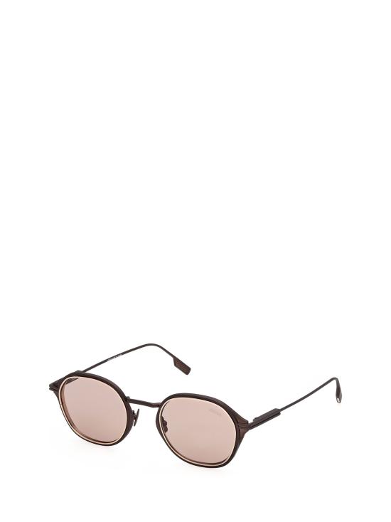 26FW 에르메네질도제냐 선글라스 EZ0294 49E BROWN - ERMENEGILDO ZEGNA