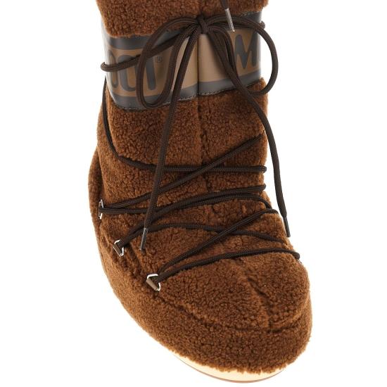 26FW 문부츠 아이콘 플리스 부츠 80D1403080 Brown - MOON BOOT