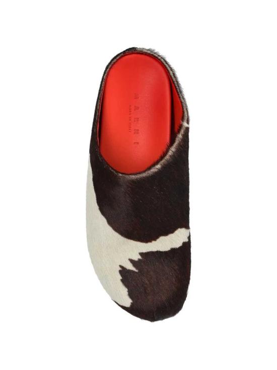 26FW 마르니 슈즈 SBMS004601P9283 ZP216 LILY WHITE BROWN - MARNI
