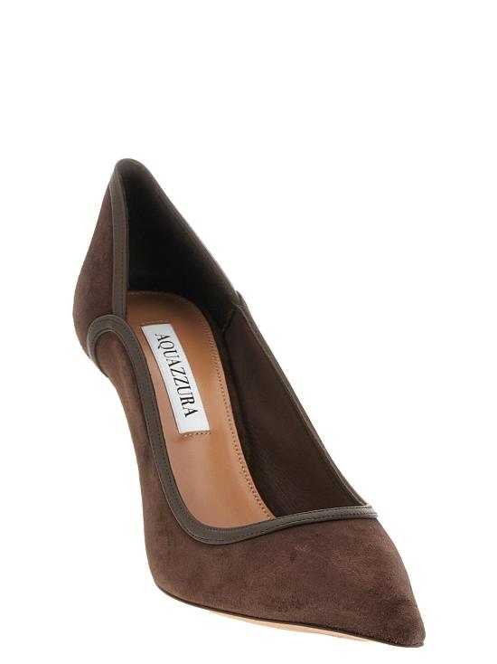 26FW 아쿠아주라 힐/펌프스 플러시 펌프스 브라운 - AQUAZZURA