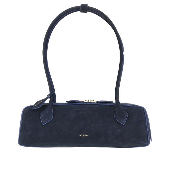 26FW 알라이아 르 테켈 미디움 레더 숄더백 AA1S06033CA214 Blue