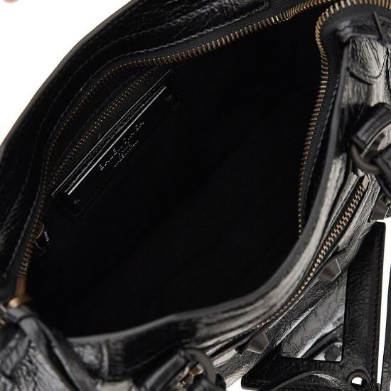 26FW 발렌시아가 르 시티 백 8657632ACFH Black - BALENCIAGA
