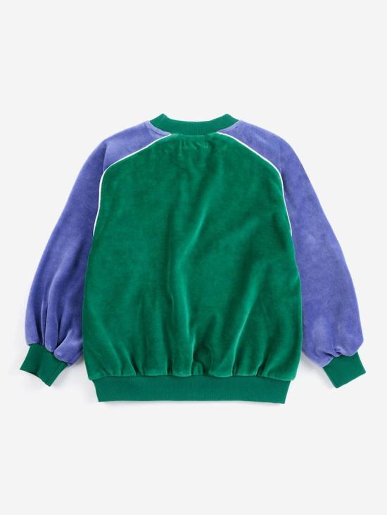 26FW [키즈] 보보쇼즈 니트/스웻셔츠 B226AC139 311 GREEN - BOBO CHOSES