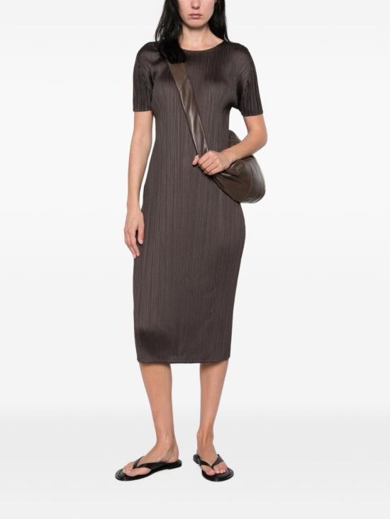 26FW 플리츠플리즈 미디 원피스 PP68JH126 17 GREY - PLEATS PLEASE