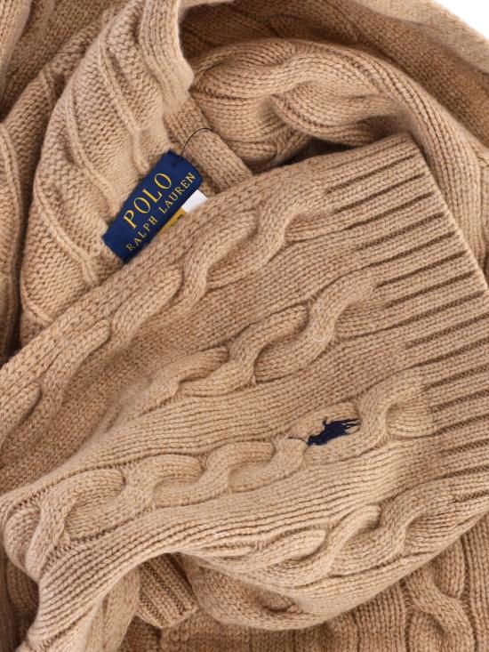 26FW 폴로 랄프로렌 머플러/스카프 710 B23669 007 BROWN - POLO RALPH LAUREN