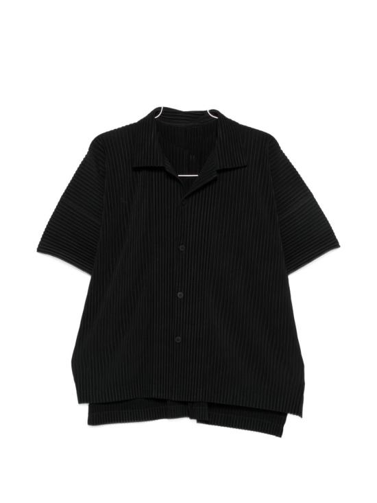 26FW 옴므 플리세 이세이 미야케 셔츠 HP68JJ081 15 BLACK
