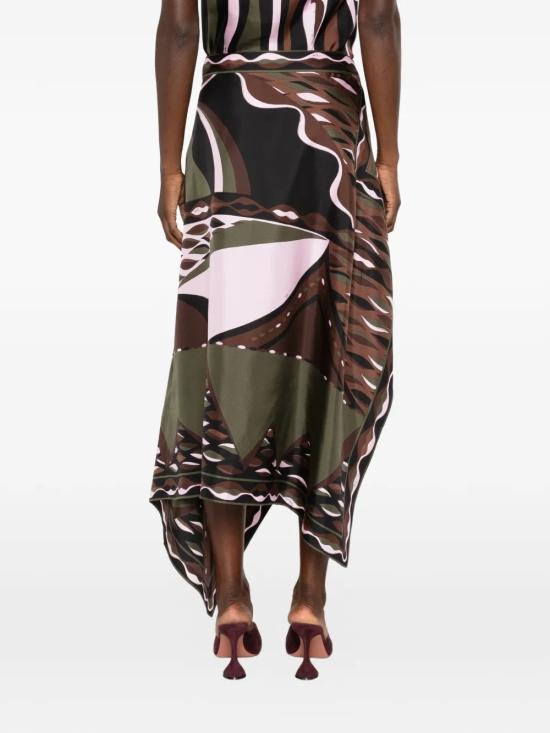 26FW 푸찌 스커트 6URW166U864060 Green - PUCCI