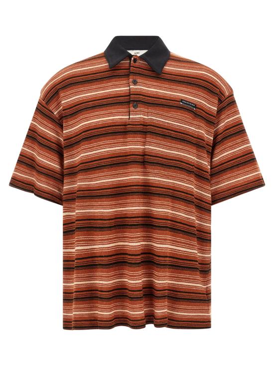 26FW 송포더뮤트 폴로 티셔츠 262MTS037MSKTORGORANGE