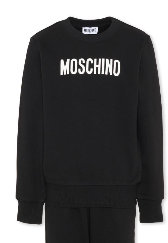 26FW [키즈] 모스키노 오버롤 HUK04S LCA93 60100 BLACK - MOSCHINO