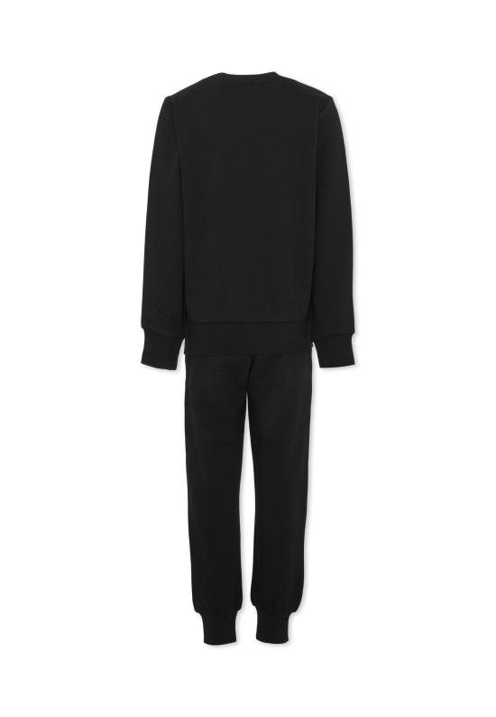 26FW [키즈] 모스키노 오버롤 HUK04S LCA93 60100 BLACK - MOSCHINO