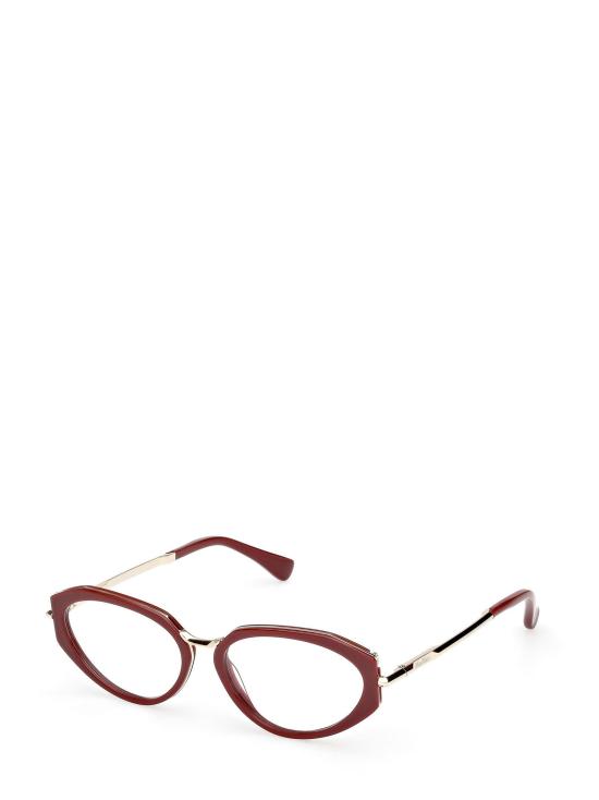 26FW 막스마라 안경 MM5185 069 SHINY BORDEAUX PALE GOLD - MAX MARA