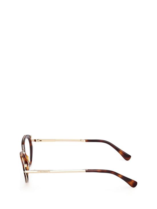 26FW 막스마라 안경 MM5185 052 DARK HAVANA SHINY PALE GOLD - MAX MARA