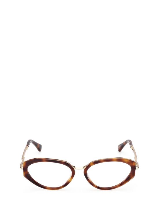 26FW 막스마라 안경 MM5185 052 DARK HAVANA SHINY PALE GOLD