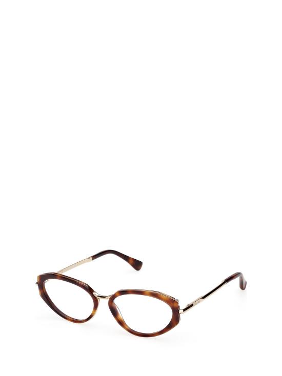 26FW 막스마라 안경 MM5185 052 DARK HAVANA SHINY PALE GOLD - MAX MARA