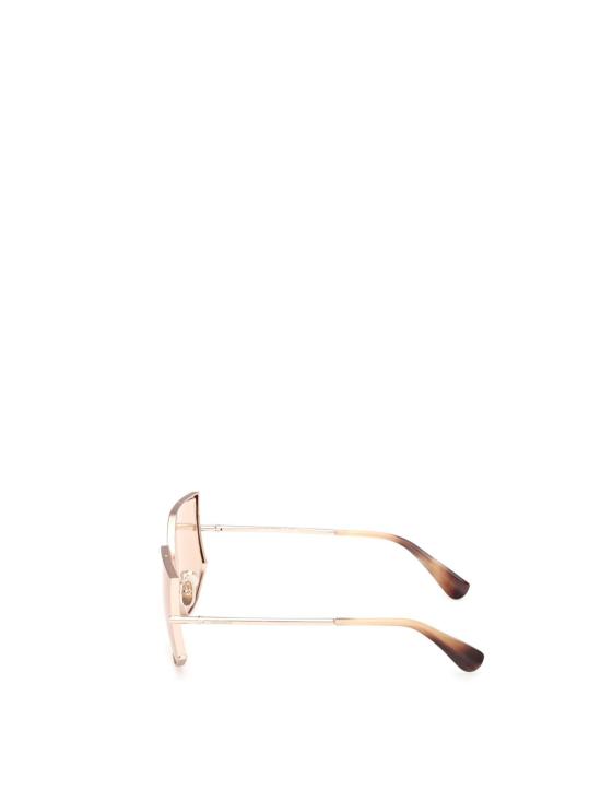 26FW 막스마라 선글라스 MM0142 28E SHINY PALE GOLD - MAX MARA