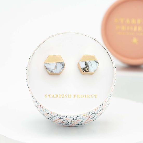  스타피쉬 프로젝트 이어링 캐노피 스터드 귀걸이 - STARFISH PROJECT