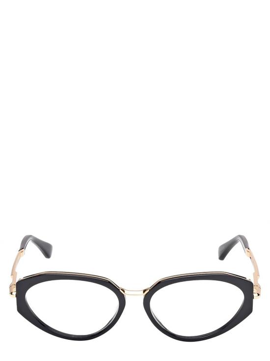26FW 막스마라 안경 MM5185 001 SHINY BLACK DEEP GOLD