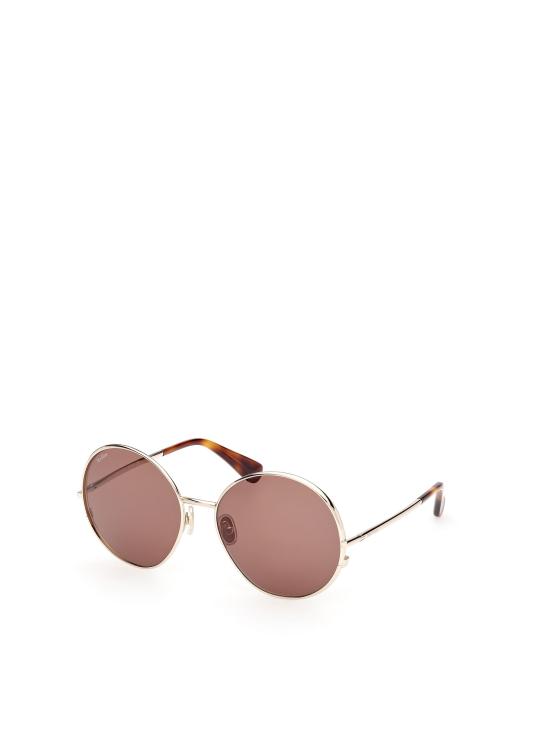 26FW 막스마라 선글라스 MM0191 32E SHINY PALE GOLD BROWN - MAX MARA