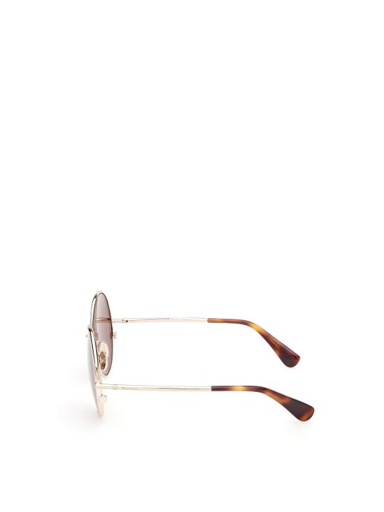 26FW 막스마라 선글라스 MM0191 32E SHINY PALE GOLD BROWN - MAX MARA