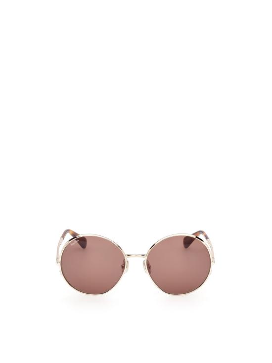 26FW 막스마라 선글라스 MM0191 32E SHINY PALE GOLD BROWN