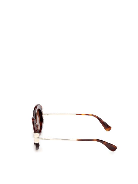 26FW 막스마라 선글라스 MM0188 52E DARK HAVANA SHINY PALE GOLD - MAX MARA