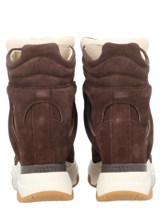 26FW 이자벨마랑 발스키 스웨이드 웨지 스니커즈 BK0009FA B4E10SCLMW Brown - ISABEL MARANT