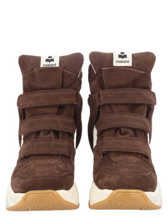 26FW 이자벨마랑 발스키 스웨이드 웨지 스니커즈 BK0009FA B4E10SCLMW Brown