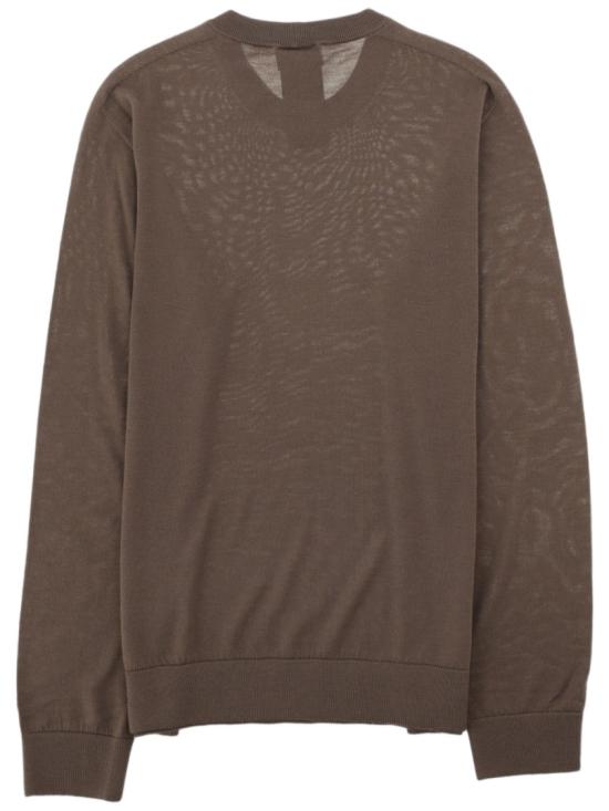 26FW 조르지오 아르마니 니트웨어 GM004535 AF28169U7001 Brown - GIORGIO ARMANI
