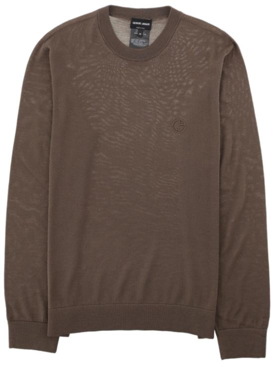 26FW 조르지오 아르마니 니트웨어 GM004535 AF28169U7001 Brown