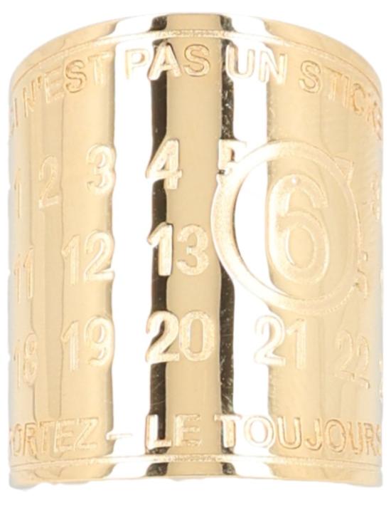 26FW MM6 메종마르지엘라 주얼리 SM6UQ0123 P9220HB655 Gold
