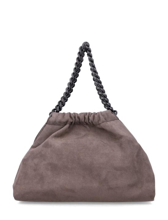 26FW 스텔라 맥카트니 팔라벨라 드로스트링 숄더백 7B0144WP05432822 Brown - STELLA MCCARTNEY
