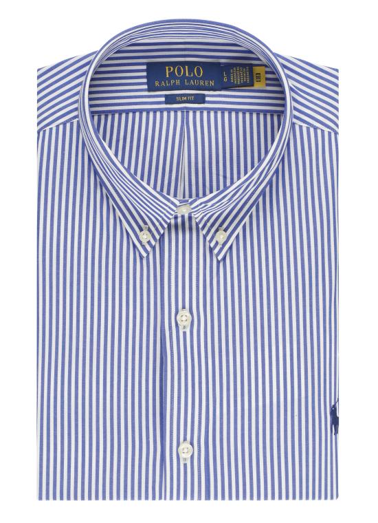 26FW 랄프 로렌 셔츠 710928254 008 BLUE