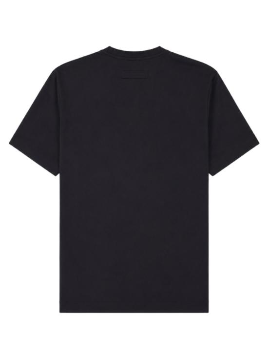  에르메네질도제냐 반팔 티셔츠 UI360A4 I765B09 Blue - ERMENEGILDO ZEGNA