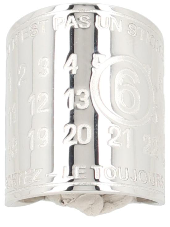26FW MM6 메종마르지엘라 주얼리 SM6UQ0123 P9220951 Silver