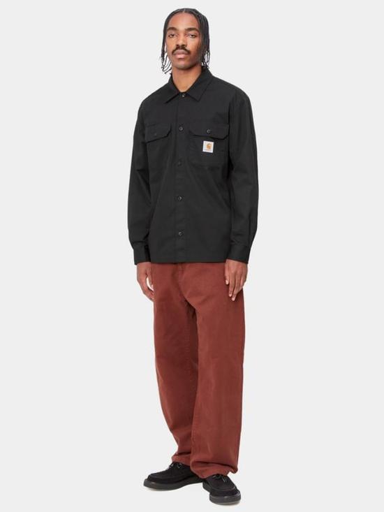 26FW 칼하트 WIP 셔츠 I033814 89 XX BLACK - CARHARTT WIP