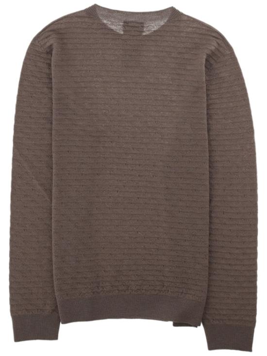 26FW 조르지오 아르마니 니트웨어 GM003873 AF28176U7001 Brown - GIORGIO ARMANI
