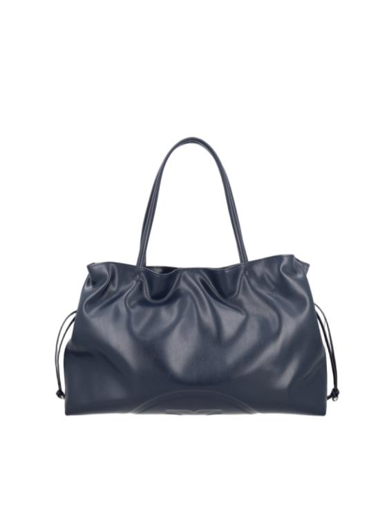 26FW 토리버치 엘라 나투라 엠보스드 토트 백 178767 400 Blue - TORY BURCH