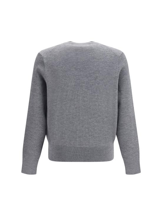 26FW 아미 ADC 크루넥 스웨터 HKS826001 A336 GRAY - AMI