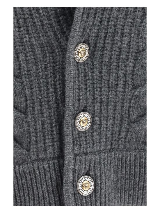 26FW 베르사체 니트웨어 10264161A18932 1E060 GRAY - VERSACE