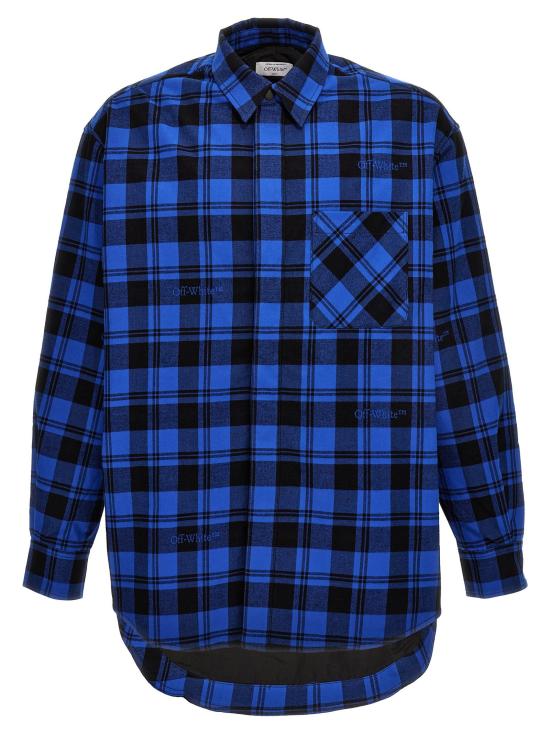  오프화이트 자켓 LDOMES003F23FAB00148004800 BLUE