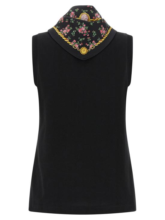  돌체앤가바나 민소매 티셔츠 LDF8W29ZGDDO7N0000 BLACK - DOLCE & GABBANA
