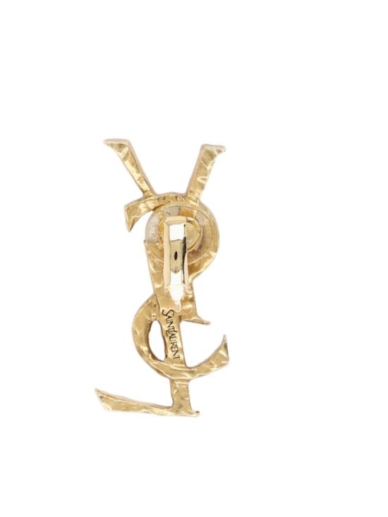  생로랑 카산드라 메탈 싱글 이어링 833828 Y16148060 Gold - SAINT LAURENT