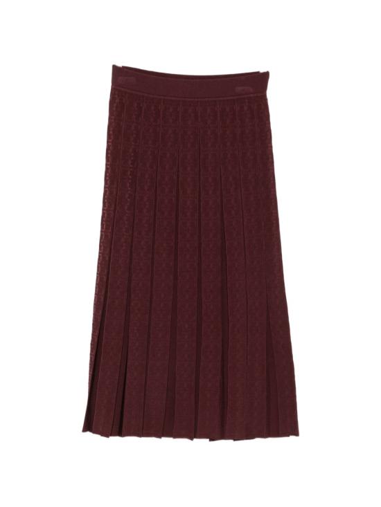  토리버치 스커트 171887778 AI26 BURGUNDY