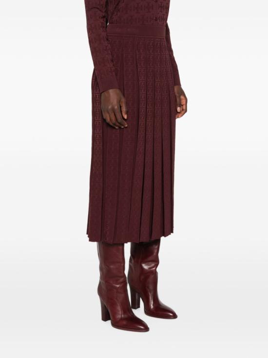  토리버치 스커트 171887778 AI26 BURGUNDY - TORY BURCH