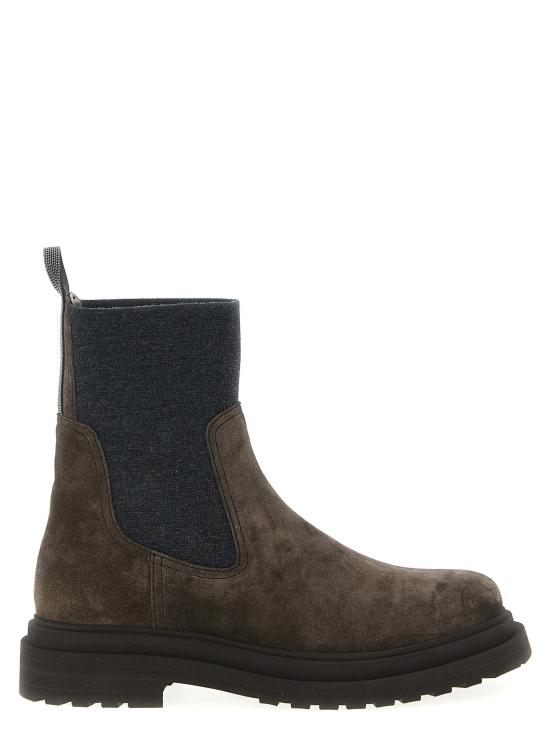  브루넬로 쿠치넬리 부츠 LDMZSFG3034C7284 BROWN