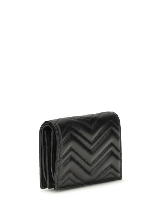 26FW 구찌 GG 마몽 카드 케이스 466492AAFAX 1000 BLACK - GUCCI